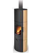 Plieninė krosnelė Romotop Lugo N 04A, su apdaila, 8kW