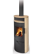 Plieninė krosnelė Romotop Lugo N 04, su apdaila, 8kW