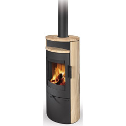 Plieninė krosnelė Romotop Lugo N 04, su apdaila, 8kW