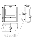 Plieninė krosnelė Romotop Navia 03, 8kW