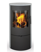 Plieninė krosnelė Romotop Evora 02, su apdaila, 6.5kW