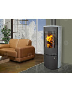 Plieninė krosnelė Romotop Evora 02, su apdaila, 6.5kW