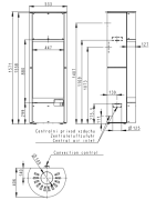 Plieninė krosnelė Romotop Belorado 02A-P, 6.5kW