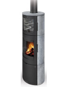 Plieninė krosnelė Romotop Lugo N 02BF, su orkaite, 8kW