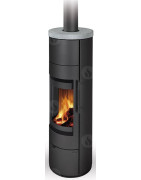 Plieninė krosnelė Romotop Alea 02A, muilo akmens apdaila, 7.4kW
