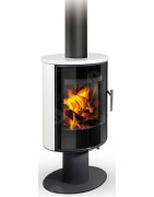 Plieninė krosnelė Romotop Laredo T 01 (990901), su apdaila, 6.5kW