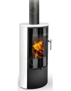 Plieninė krosnelė Romotop Laredo T 01 (95508), su apdaila, 6.5kW