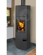 Plieninė krosnelė Romotop Lugo 03W, su šilumokaičiu, 10kW
