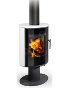 Plieninė krosnelė Romotop Laredo T 01, su apdaila, 6.5kW