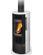Plieninė krosnelė Romotop Irun N 01, su keramika, 8kW