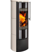 Plieninė krosnelė Romotop Irun N 05, su keramika, 8kW