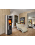 Plieninė krosnelė Romotop Irun N 05, su keramika, 8kW
