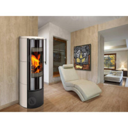 Plieninė krosnelė Romotop Irun N 05, su keramika, 8kW