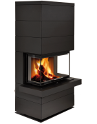 Plieninė krosnelė Romotop Cara C N 03, 10 kW