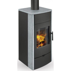 Plieninė krosnelė Romotop Espera 02, su šilumokaičiu, 13kW