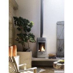 Ketinė krosnelė Invicta Cassine, antracito spalvos, 10 kW