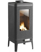 Ketinė krosnelė Invicta Iwaki, antracito spalvos, 7 kW