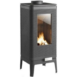 Ketinė krosnelė Invicta Iwaki, antracito spalvos, 7 kW