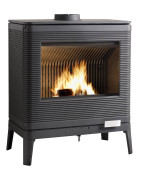 Ketinė krosnelė Invicta Kazan, antracito spalvos, 13.5 kW