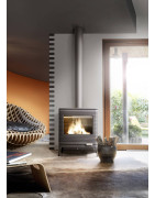 Ketinė krosnelė Invicta Kazan, antracito spalvos, 13.5 kW