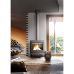 Ketinė krosnelė Invicta Kazan, antracito spalvos, 13.5 kW