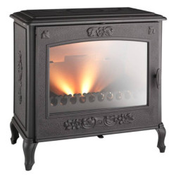 Ketinė krosnelė Invicta Regent, antracito spalvos, 12 kW