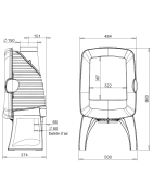 Ketinė krosnelė Invicta Elo M, 7.5 kW