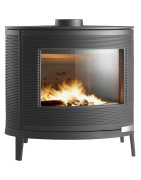 Ketinė krosnelė Invicta Kaori, antracito spalvos, 9 kW