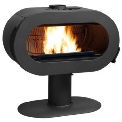 Ketinė krosnelė Invicta Fifty, antracito spalvos, 15 kW