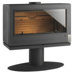 Ketinė krosnelė Invicta Elton, antracito spalvos, 9.5 - 21 kW