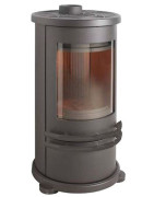 Ketinė krosnelė Invicta Orense, antracito spalvos, 5 - 12 kW