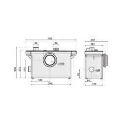 Nuotekų siurblinė Ceva F600A
