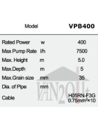 Drenažinis siurblys Ceva VPB 400