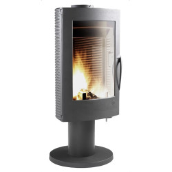 Ketinė krosnelė Invicta Pharos, antracito spalvos, 8 - 18 kW