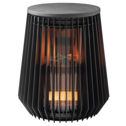 Ketinė krosnelė Invicta Ilot, antracito spalvos, 5 - 12 kW