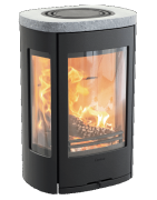 Plieninė krosnelė Nibe Contura C856W:3 Style, 3 - 7 kW
