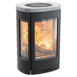 Plieninė krosnelė Nibe Contura C856W:3 Style, 3 - 7 kW