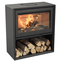 Plieninė krosnelė Nibe Contura 310, juoda, 5 - 9 kW