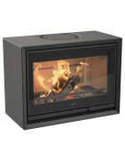 Plieninė krosnelė Nibe Contura 330G, juoda, 5 - 9 kW