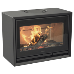 Plieninė krosnelė Nibe Contura 330G, juoda, 5 - 9 kW