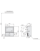 Plieninė krosnelė Nibe Contura 320AG, juoda, 5 - 9 kW