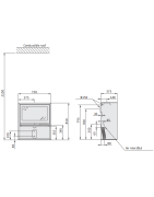 Plieninė krosnelė Nibe Contura 320T, juoda, 5 - 9 kW