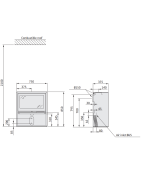 Plieninė krosnelė Nibe Contura 310G, juoda, 5 - 9 kW