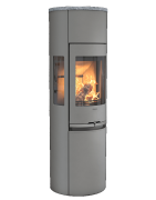 Plieninė krosnelė Nibe Contura C596:3 Style, pilka, 3 - 7 kW