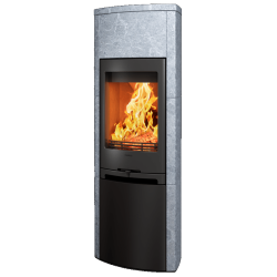 Plieninė krosnelė Nibe Contura C790T, juoda, 3 - 7 kW