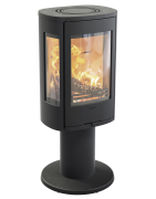 Plieninė krosnelė Nibe Contura C886:1 Style, juoda, 3 - 7 kW