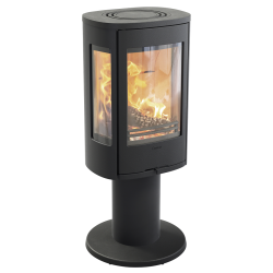 Plieninė krosnelė Nibe Contura C886:1 Style, juoda, 3 - 7 kW