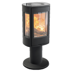 Plieninė krosnelė Nibe Contura C886:2 Style, juoda, 3 - 7 kW