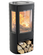 Plieninė krosnelė Nibe Contura C856:2 Style, juoda, 3 - 7 kW