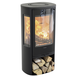 Plieninė krosnelė Nibe Contura C856G:1 Style, juoda, 3 - 7 kW